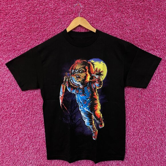 Chucky Full Moon Neon Tshirt size medium - Picture 1 of 4